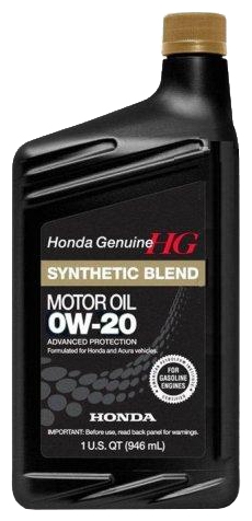 HONDA Synthetic Blend 0W-20 SN полусинтетика арт. 087989036